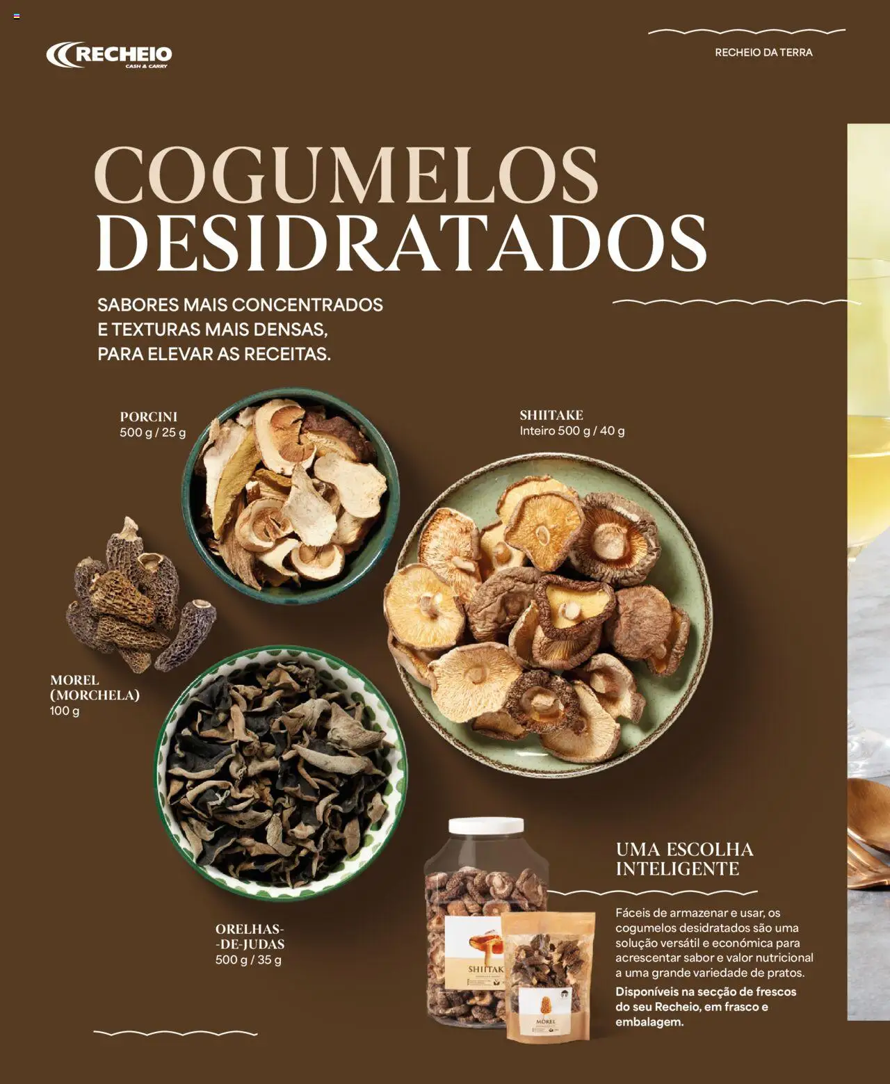 Recheio - Recheio da Terra │ válido de 25/09/2025 | Página: 38 | Produtos: Cogumelos
