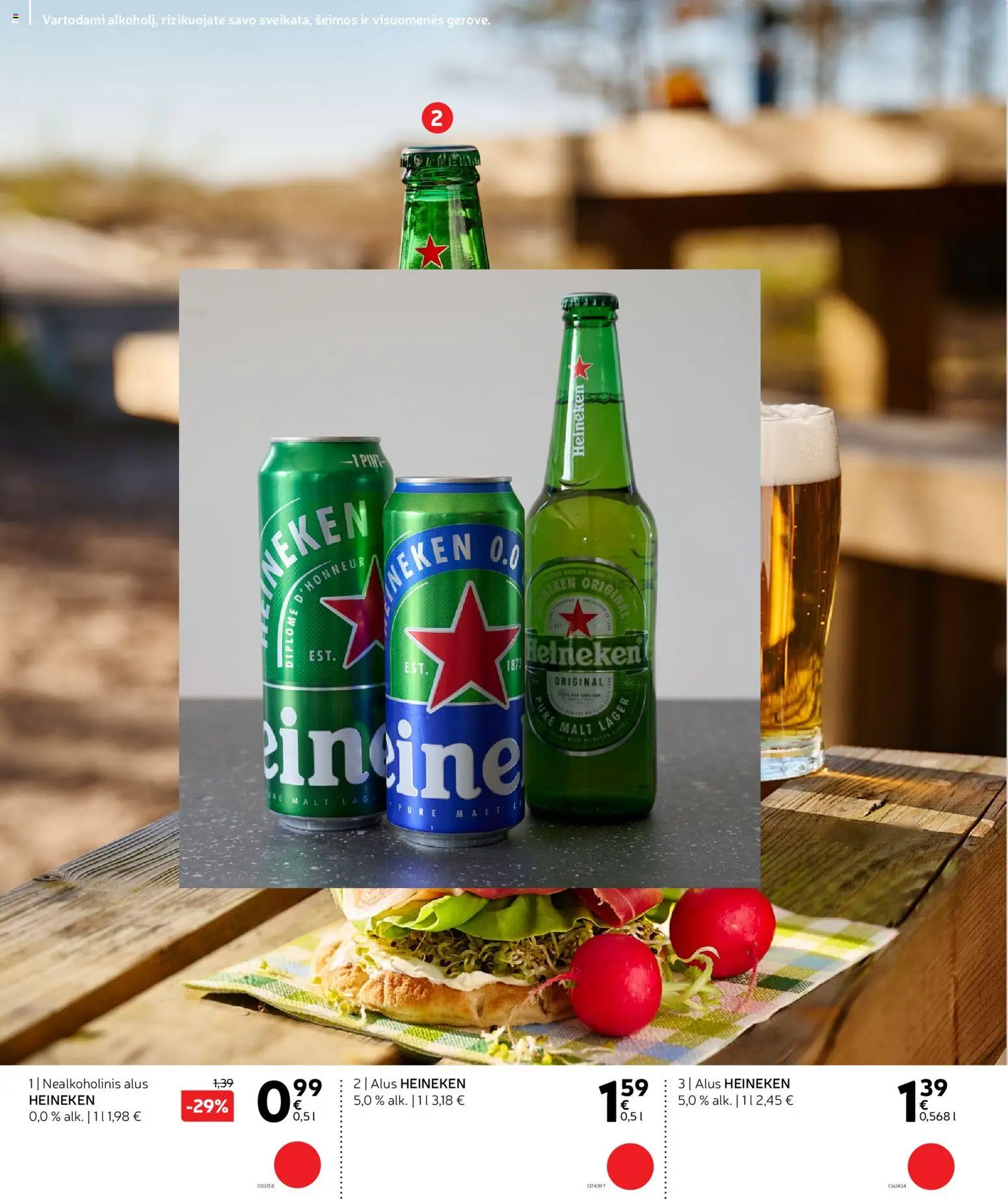 Rimi akcijos nuo 26.05.2026 | Puslapis: 2 | Prekių: Nealkoholinis alus, Alus
