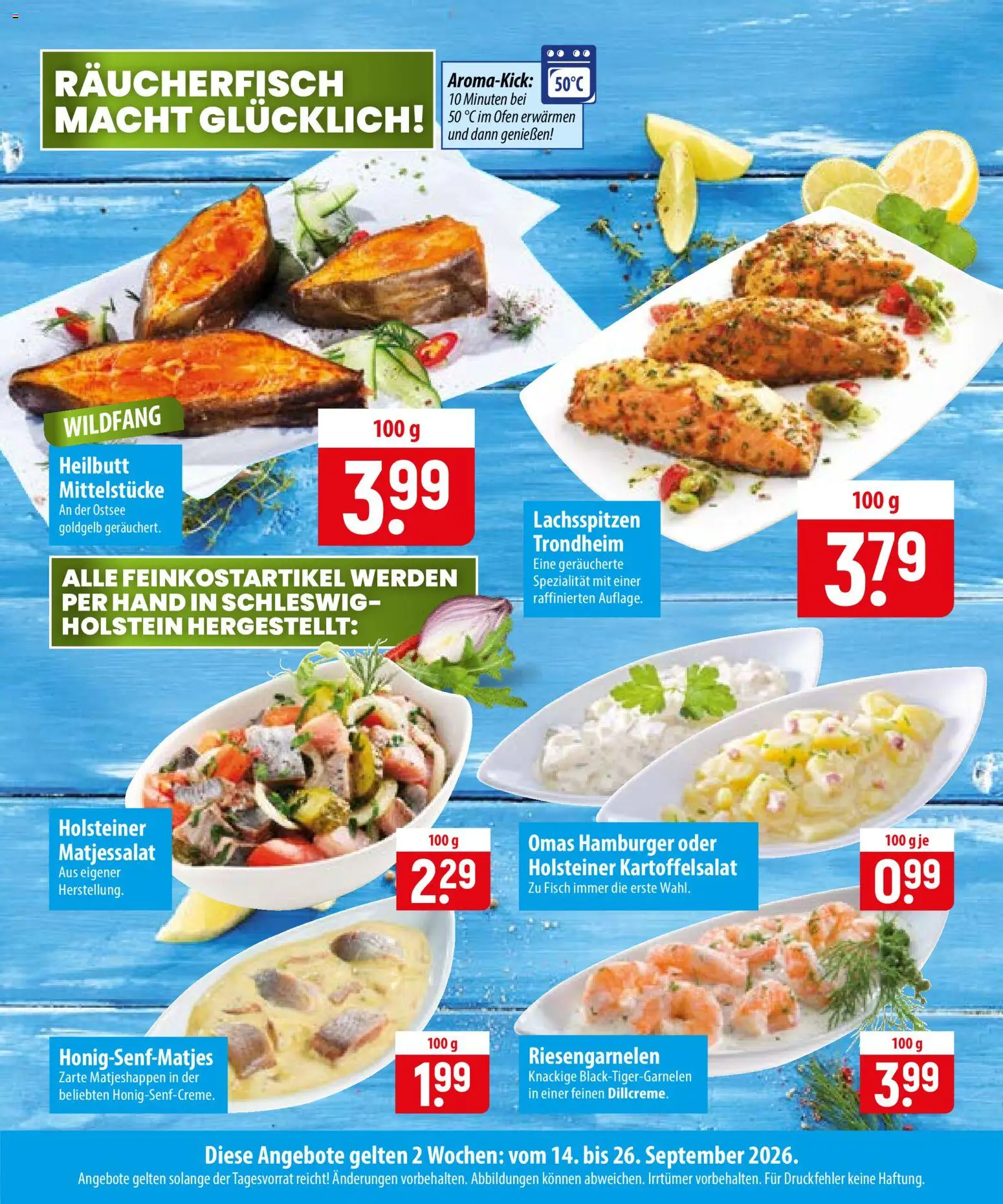 Famila Fischmarkt – gültig ab 14.09.2026 | Seite: 2 | Produkte: Ofen, Fisch