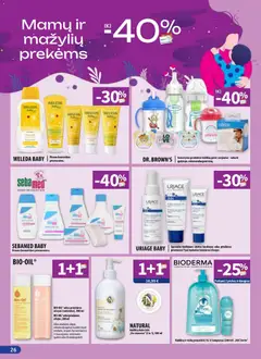 BENU leidinys galioja nuo 2026.08.01 | Puslapis: 26 | Prekių: Šampūnas, Aliejus, Dušo želė, Prausiklis