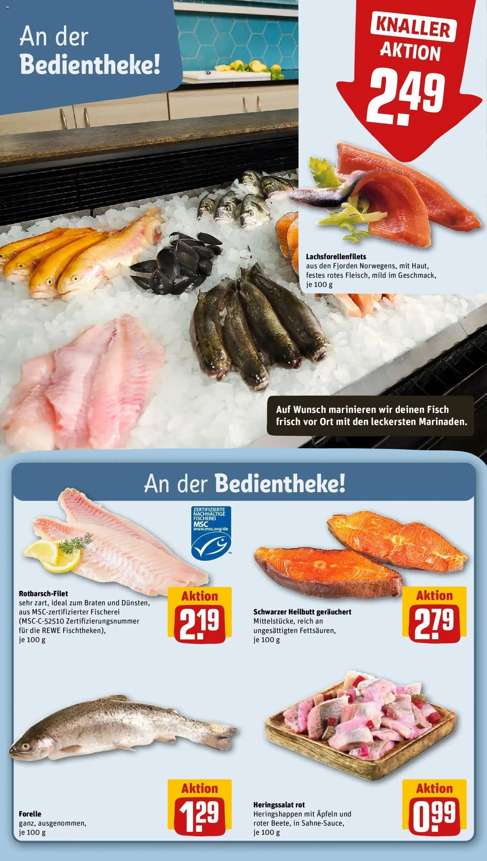 REWE Prospekt ab 14.09.2026 zum Blättern » Angebote | Seite: 29 | Produkte: Fisch