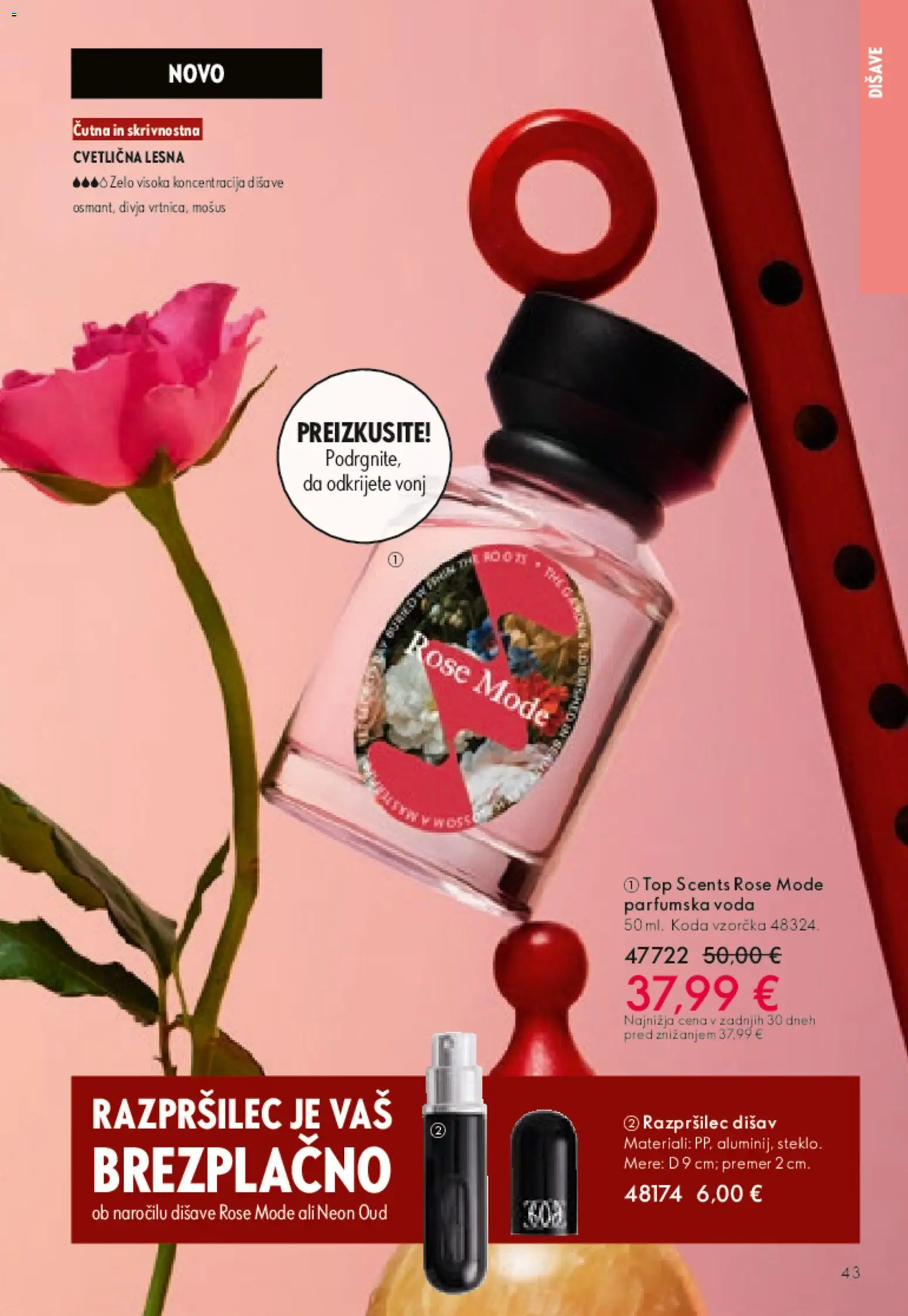 Novi Oriflame katalog ponudbe – veljaven od 13.05.2026 | Stran: 42 | Izdelki: Voda, Parfumska voda
