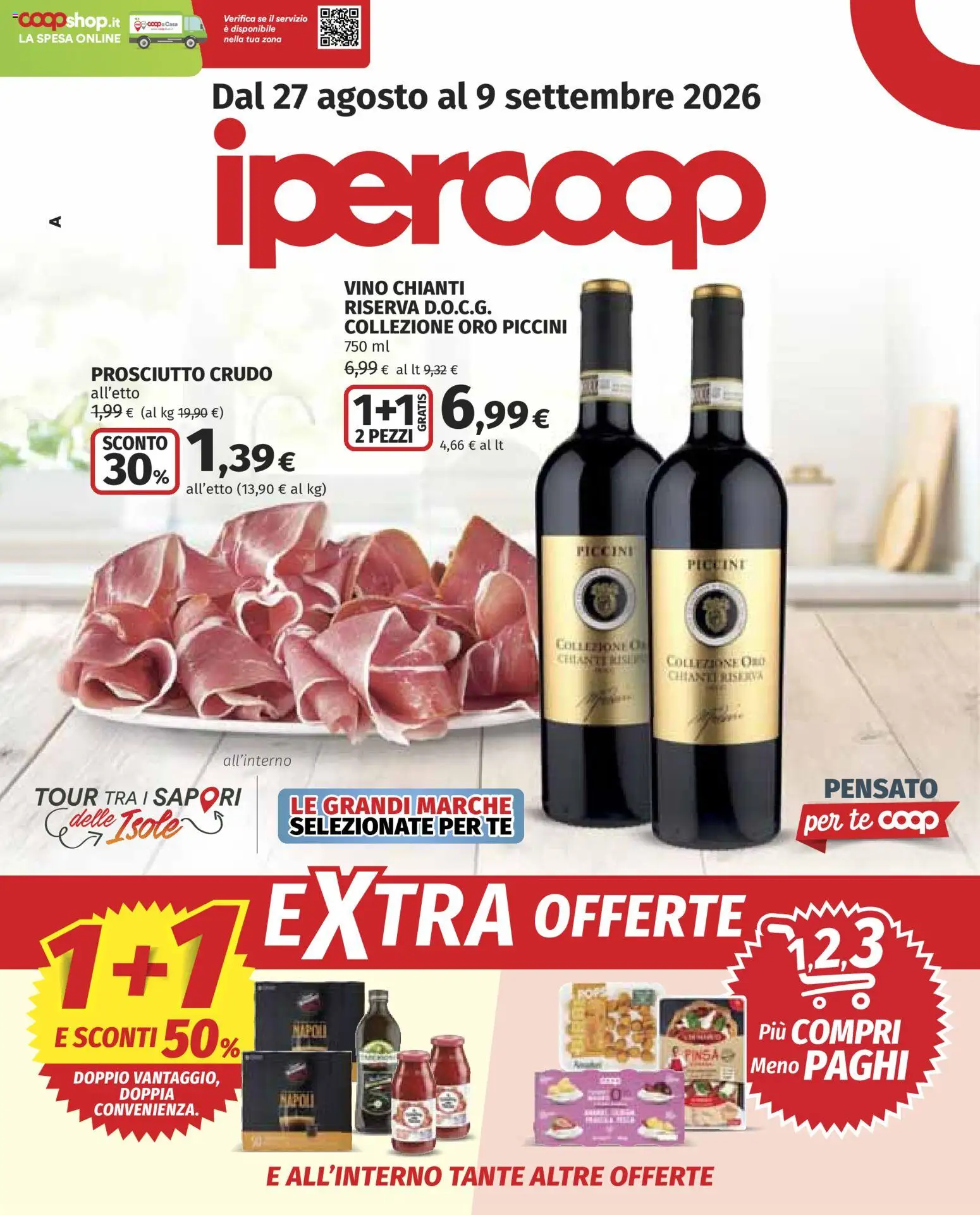 Volantino COOP del 27/08/2026 | Pagina: 1