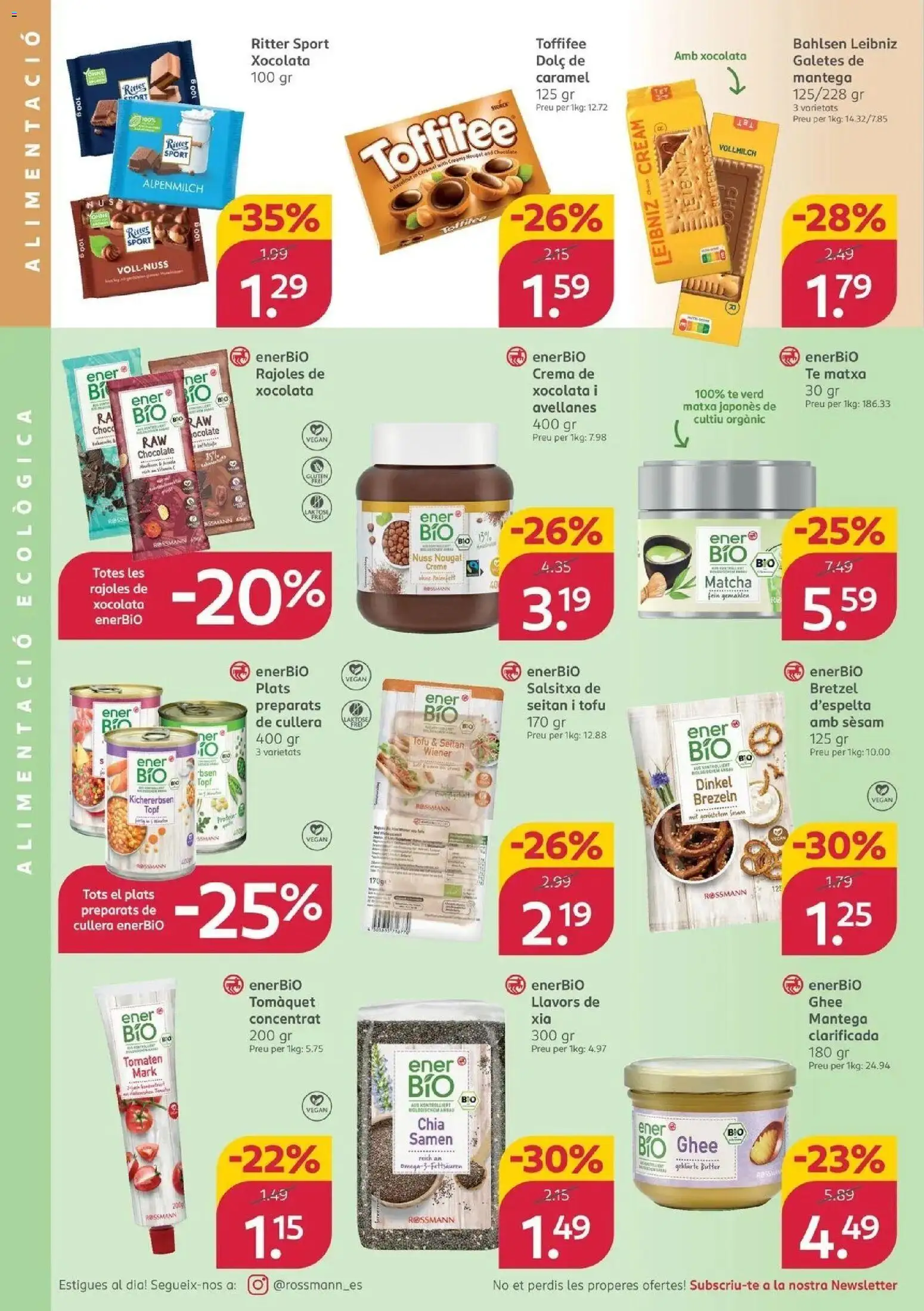 ROSSMANN folleto 19/10/2026 - 24/10/2026 | Página: 2 | Productos: Chocolate, Crema, Té, Matcha