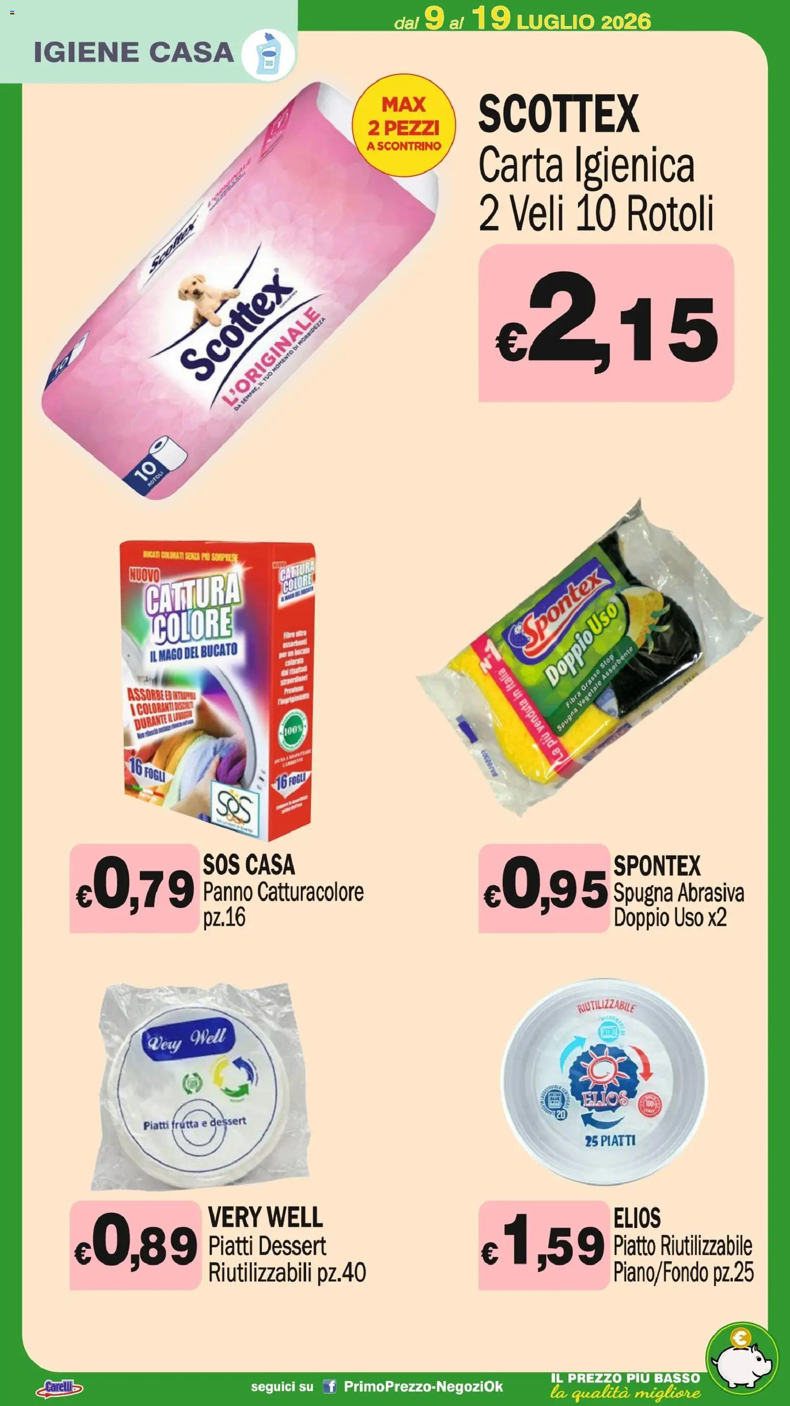 Volantino Primo Prezzo del 09/07/2026 | Pagina: 26