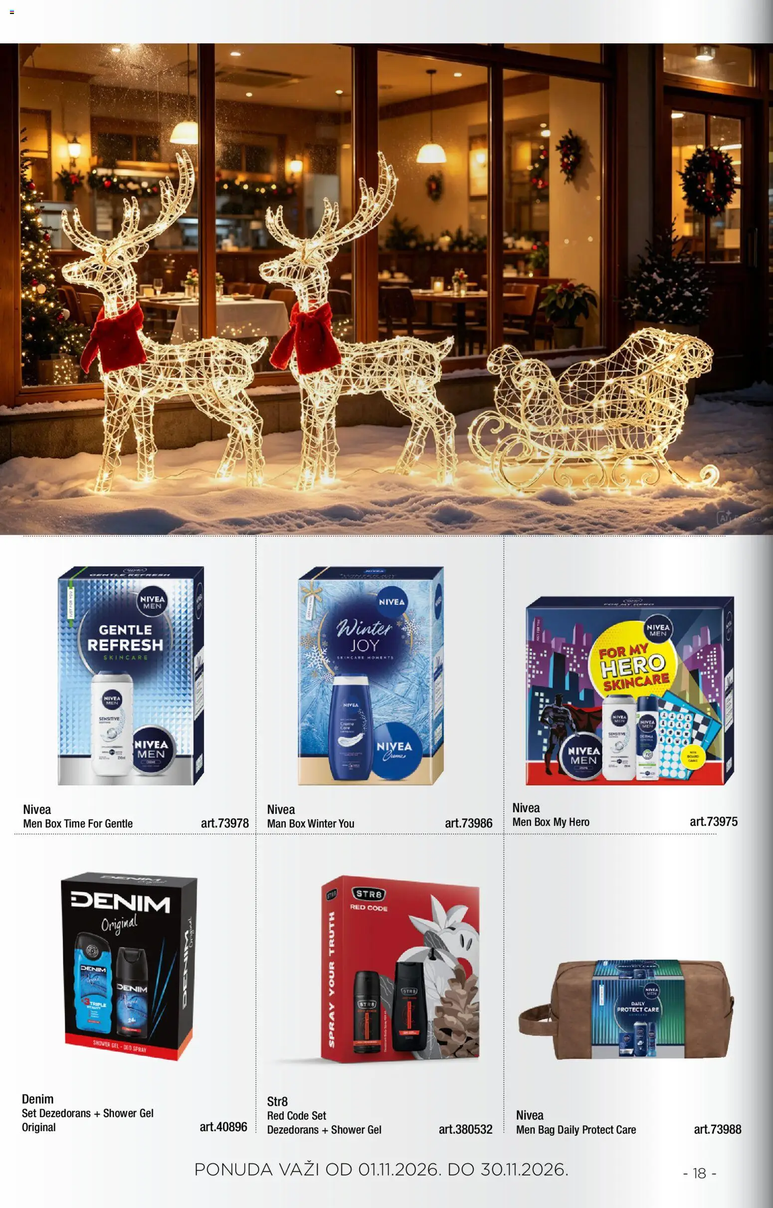 Metro katalog - važi od 01.11.2026 | Strana: 18 | Proizvode: Nivea Men, Nivea