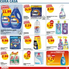 Anteprima del volantino WC NET DISINCROSTANTE, conf. da 2 pz 2 x 800 ml = 1,6 l valido a partire dal 24/09/2026 | Pagina: 16 | Prodotti: Detergente, Candeggina, Lavatrice, WC
