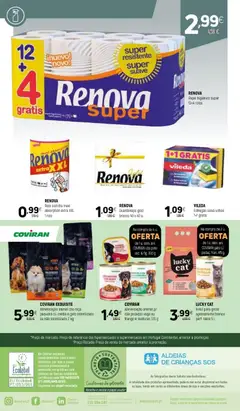 Pré-visualização Coviran folheto válido de 22/09/2026 | Página: 20 | Produtos: Papel higiénico, Areia, Frango, Areia para gatos