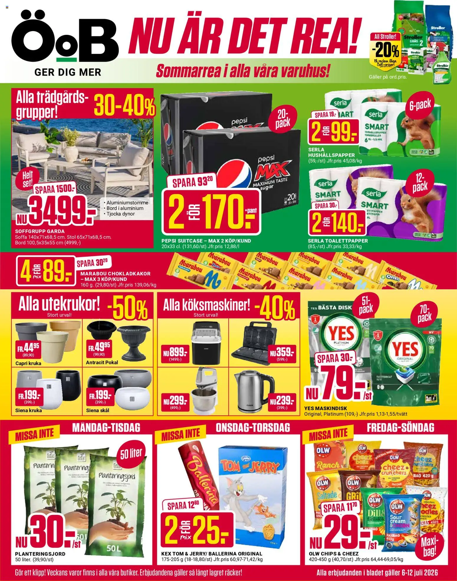 ÖoB reklamblad aktuell från 06/07/2026 | Sida: 1