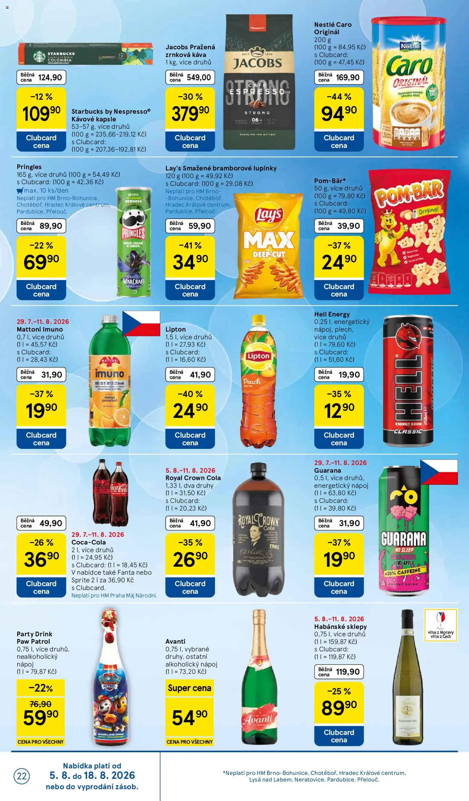 Tesco leták - Hypermarket od 05.08.2026 | Strana: 22