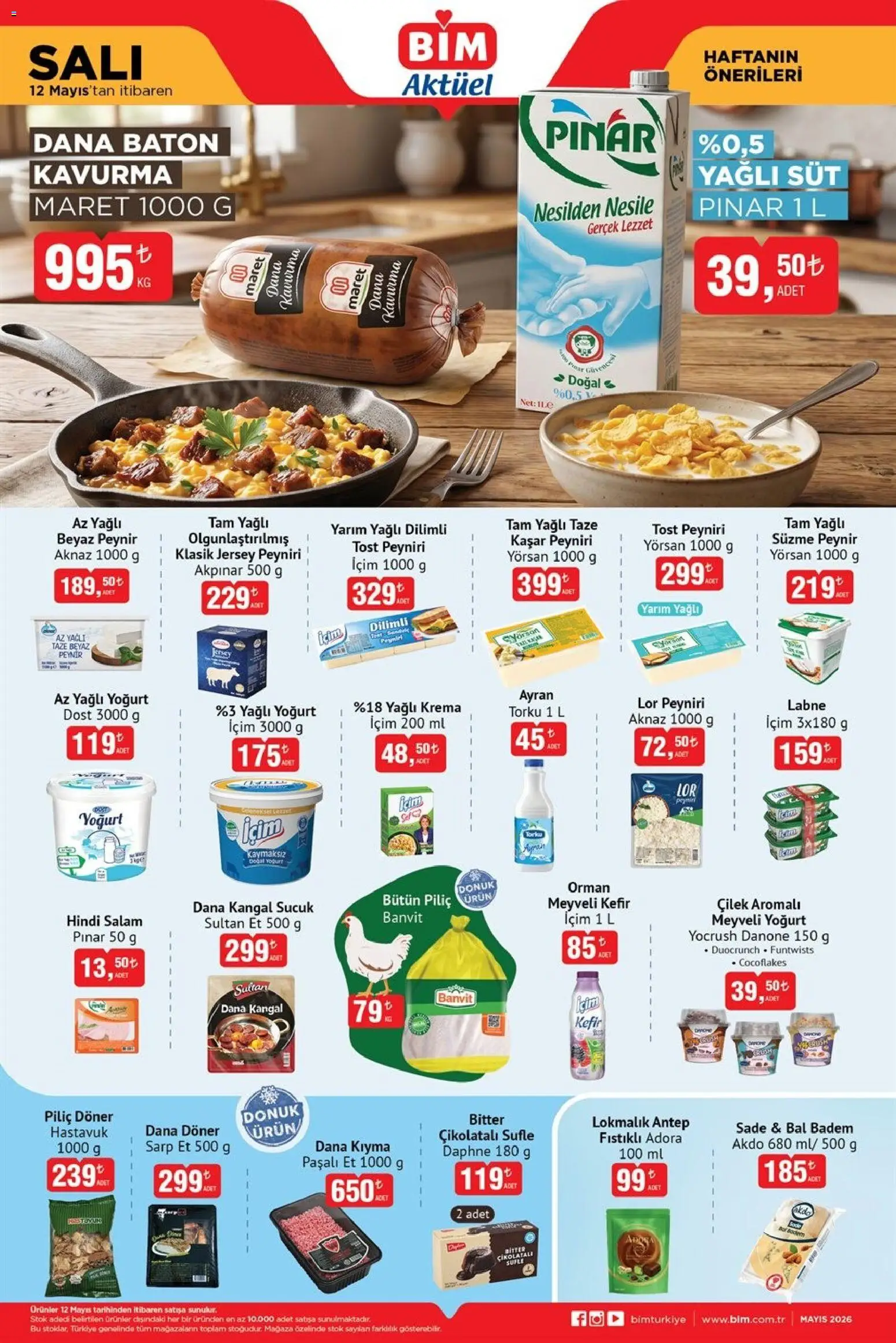BİM - Katalog Salı - 12.05.2026 tarihinden itibaren geçerlidir | Sayfa: 3