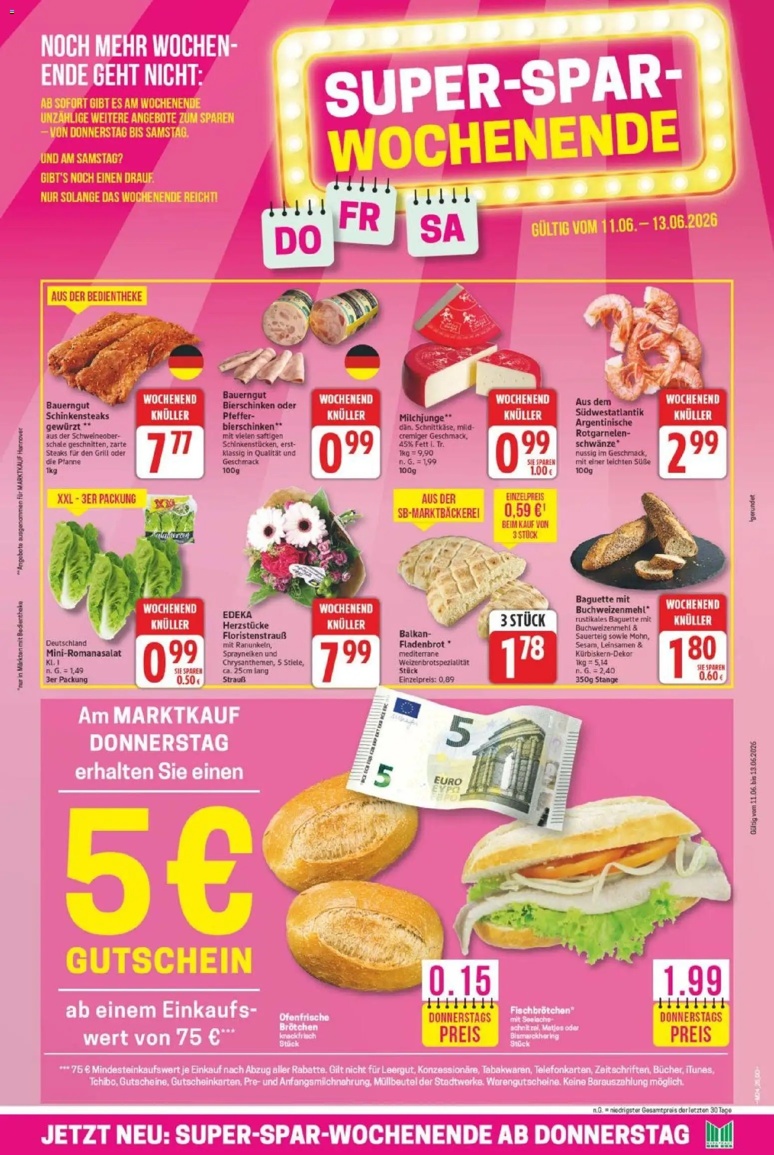 Marktkauf Prospekt – gültig ab 08.06.2026 | Seite: 25 | Produkte: Grill, Baguette, Pfeffer, Bauerngut