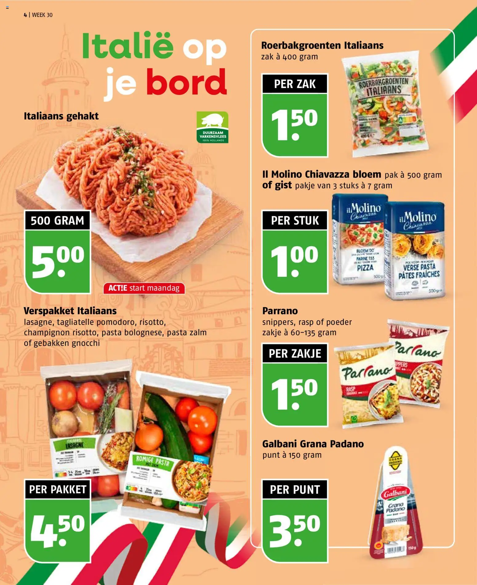 {H1} | Pagina: 4 | Producten: Champignon, Pasta, Gehakt, Lasagne