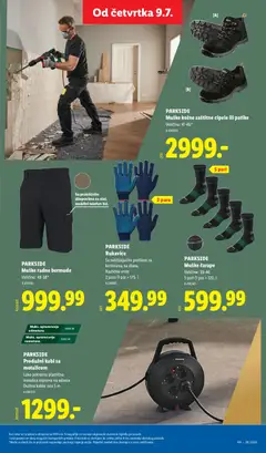PARKSIDE Muške kožne zaštitne cipele ili patike, Muške kožne zaštitne cipele ili patike - pregled Lidl kataloga - važi od 09.07.2026 | Strana: 71