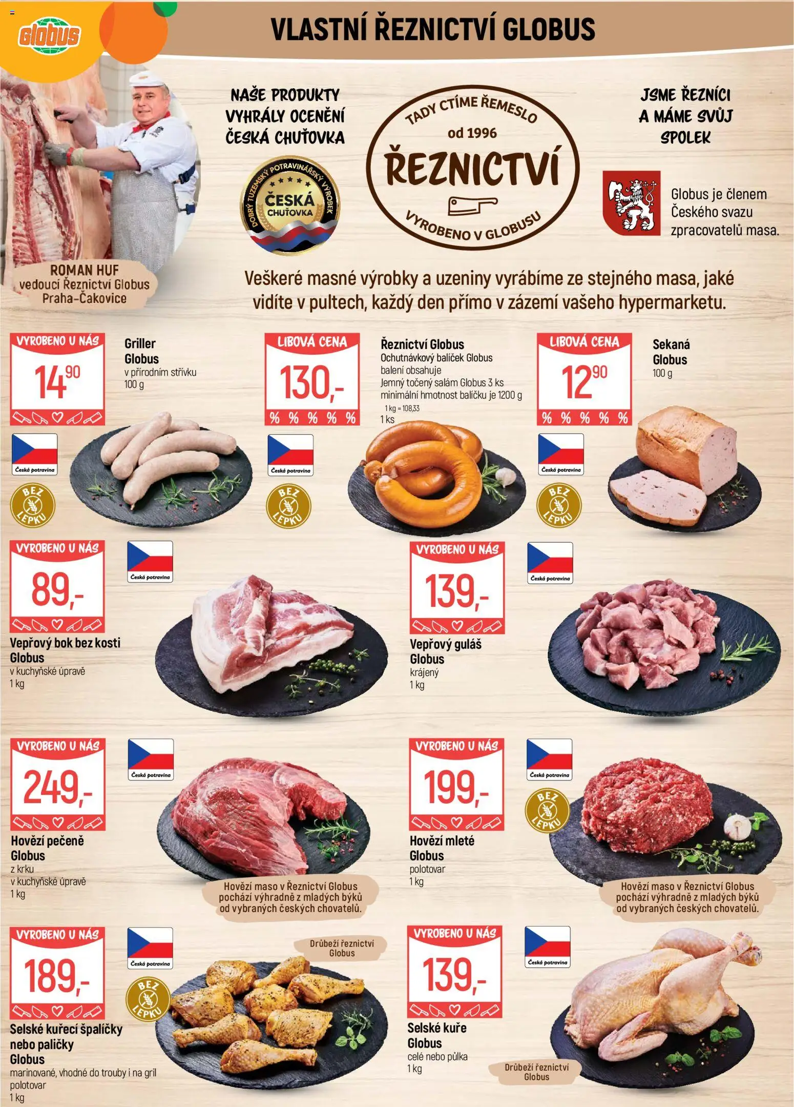 Globus leták od 19.08.2026 | Strana: 5 | Produkty: Globus, Uzeniny, Gril, Paličky