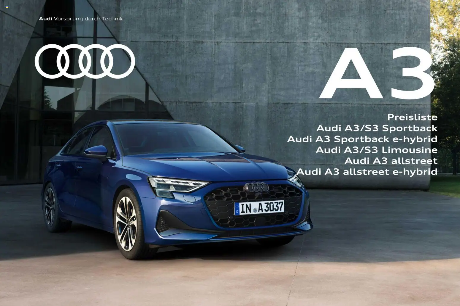 Audi A3 – gültig ab 28.10.2025 | Seite: 1