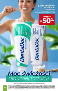 Pogląd oferty "Stokrotka gazetka" - ważna od 18.06.2026 | Strona: 40 | Produkty: Stokrotka, Pasta do zębów