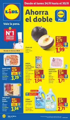 Vista previa Lidl folleto válido desde el 24/08/2026