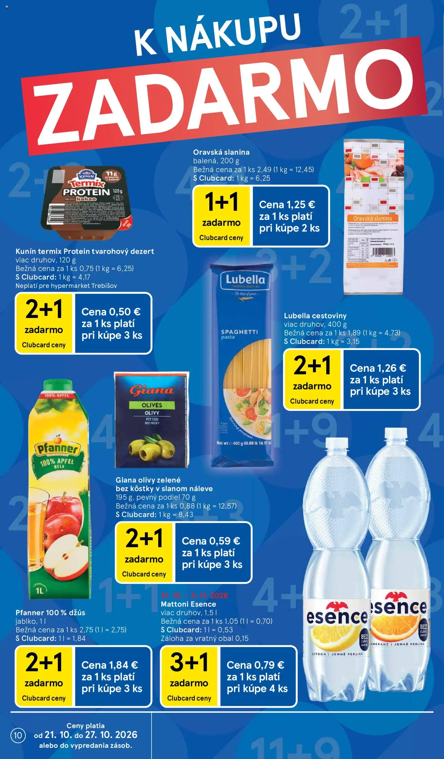 Nové Tesco akcie – leták je platný od 21.10.2026 | Strana: 10