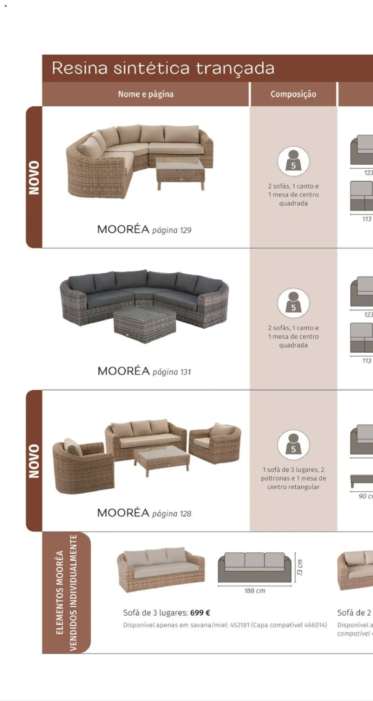 Hôma - Catálogo Hespéride │ válido de 11.05.2026 | Página: 306 | Produtos: Poltronas, Sofá, Mesa