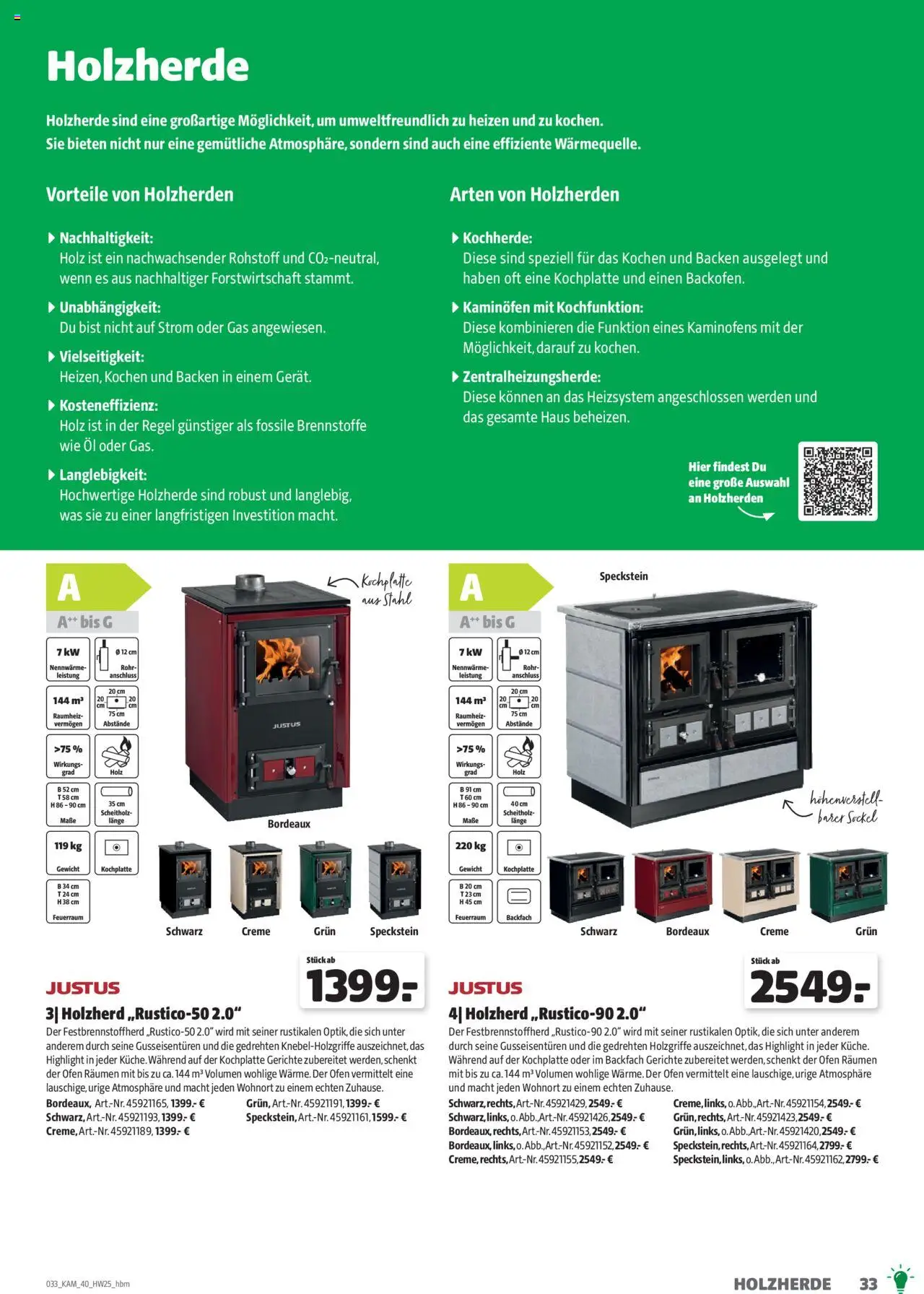 Hagebau Kaminöfen – gültig ab 07.07.2025 | Seite: 33 | Produkte: Ofen, Öl, Kaminofen, Kochplatte
