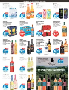 V-Markt Angebote ab 09.07.2026 gültig | Seite: 9 | Produkte: Jules mumm, Monster, Vodka, Berentzen