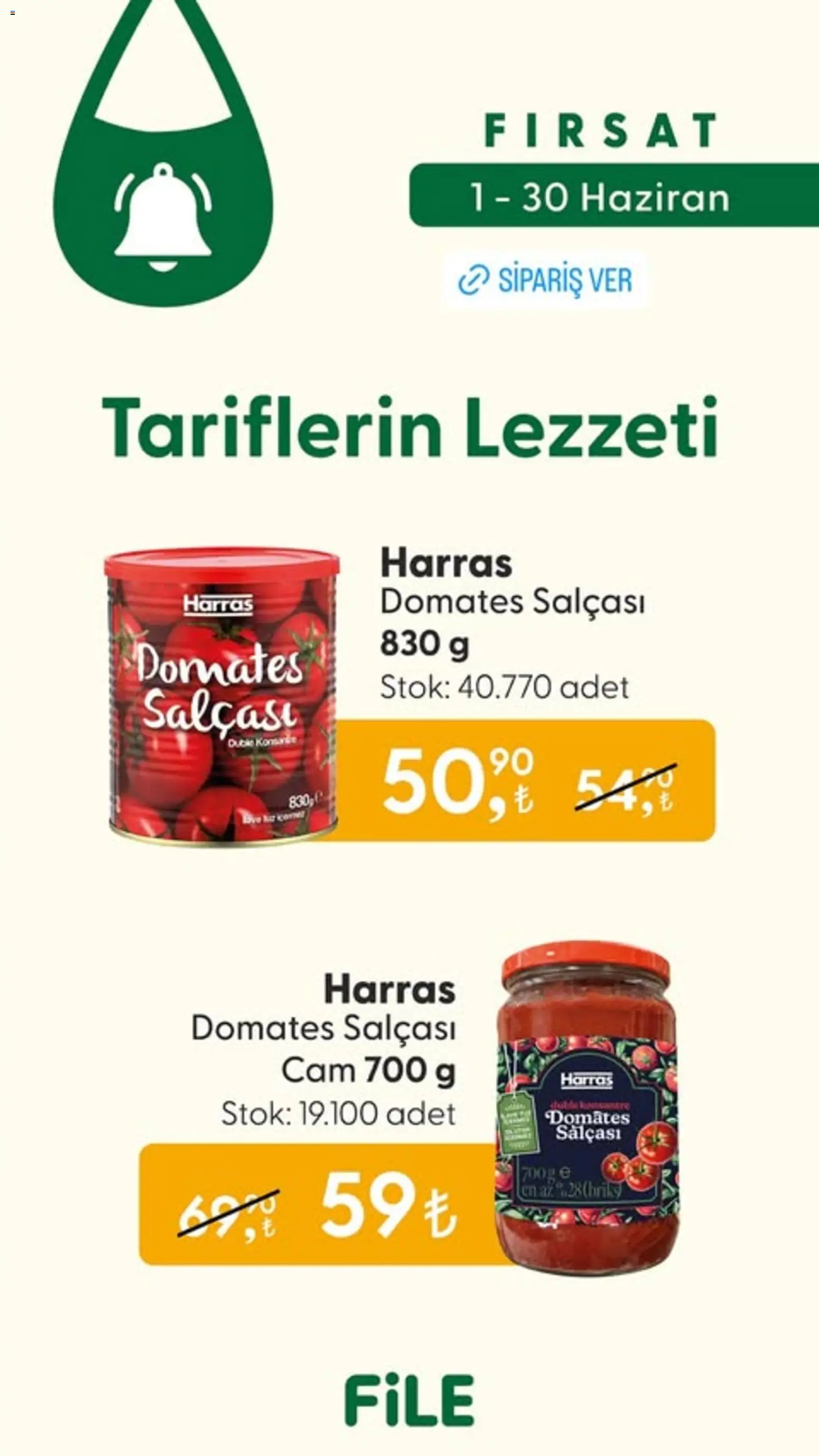 File Market İndirim - 01.06.2026 tarihinden itibaren geçerlidir | Sayfa: 2 | Ürünler: Domates