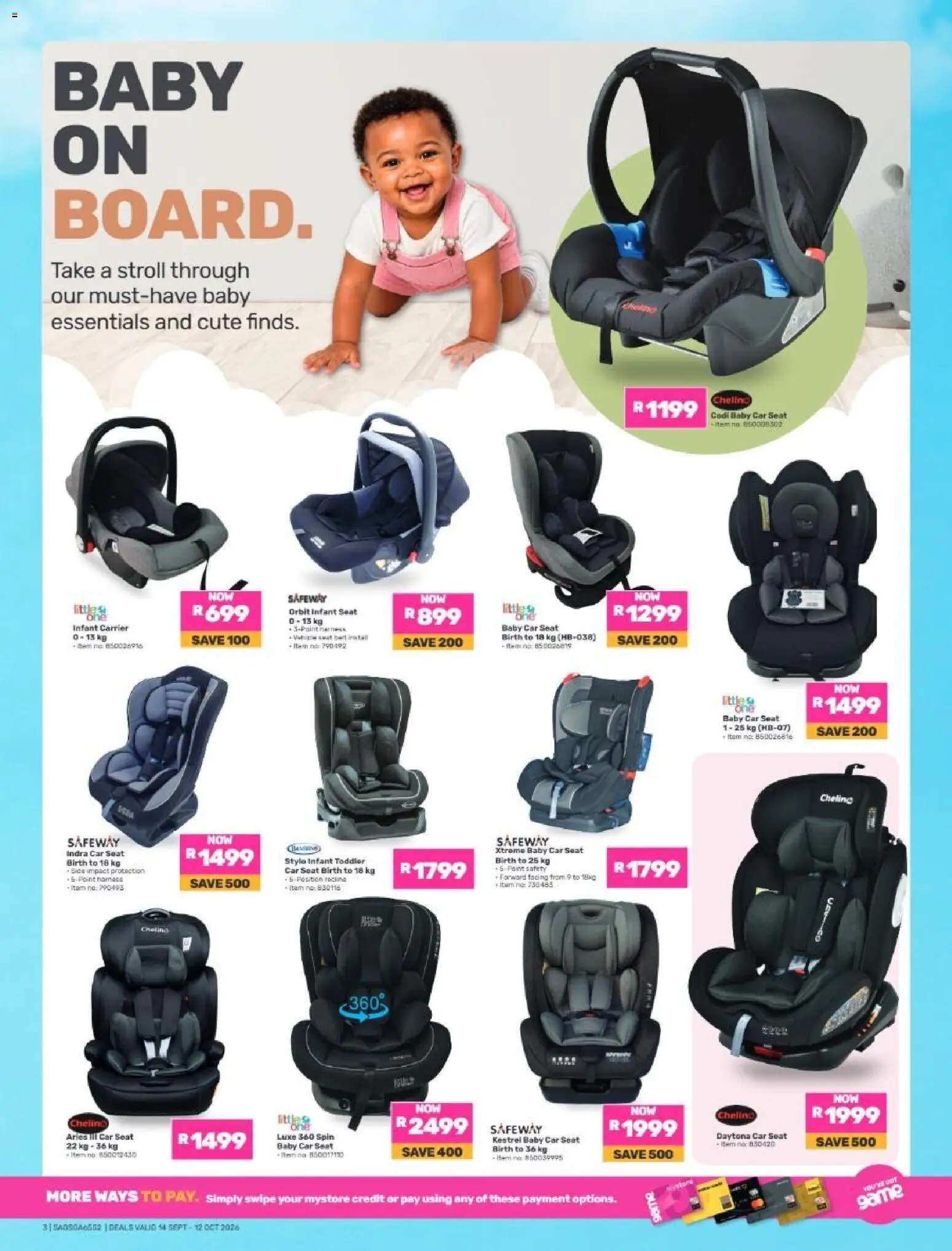 New Game catalogue – valid from 14/09/2026 | Page: 3
