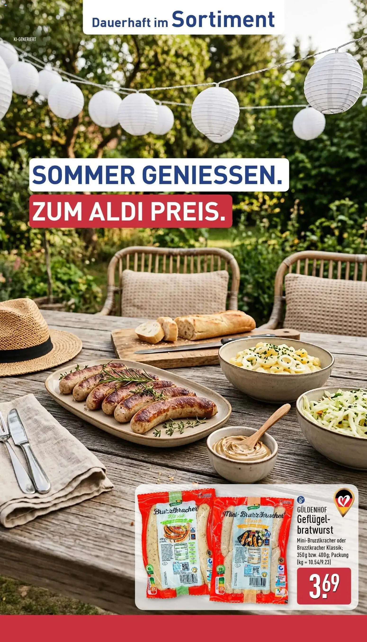 Aldi Wochenangebote (ab 10.08.2026) » Angebote Online | Seite: 36 | Produkte: Bratwurst