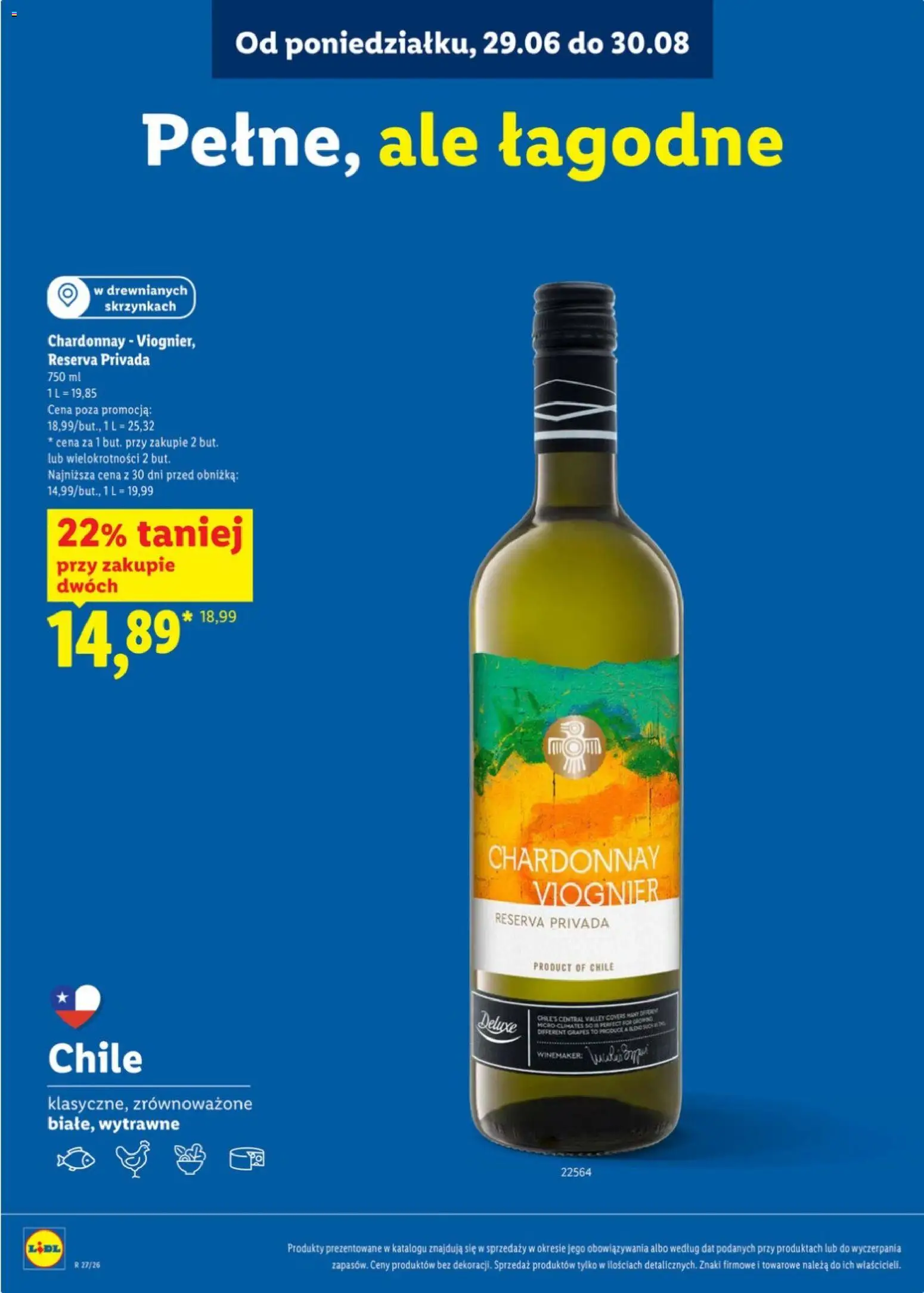 Lidl Katalog karta win od 29.06.2026 | Strona: 20 | Produkty: Chardonnay, Por