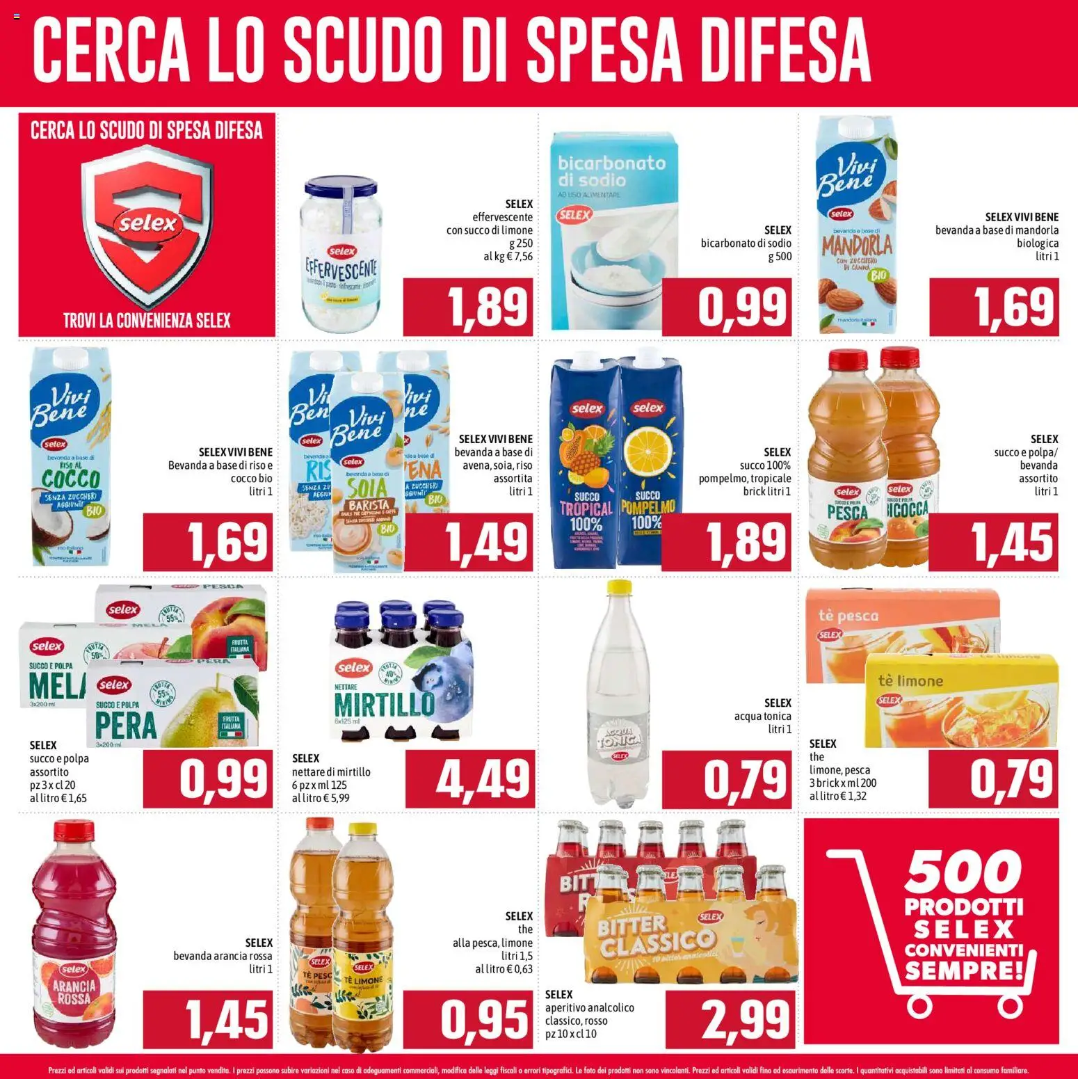 Volantino Emisfero del 21/09/2026 | Pagina: 16 | Prodotti: Succo, Riso, Bicarbonato, Frutta