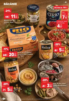 Ofertele Carrefour valabile de la 08.07.2026 | Pagină: 42 | Produse: Pate, Ulei, Roșii, Lămâie