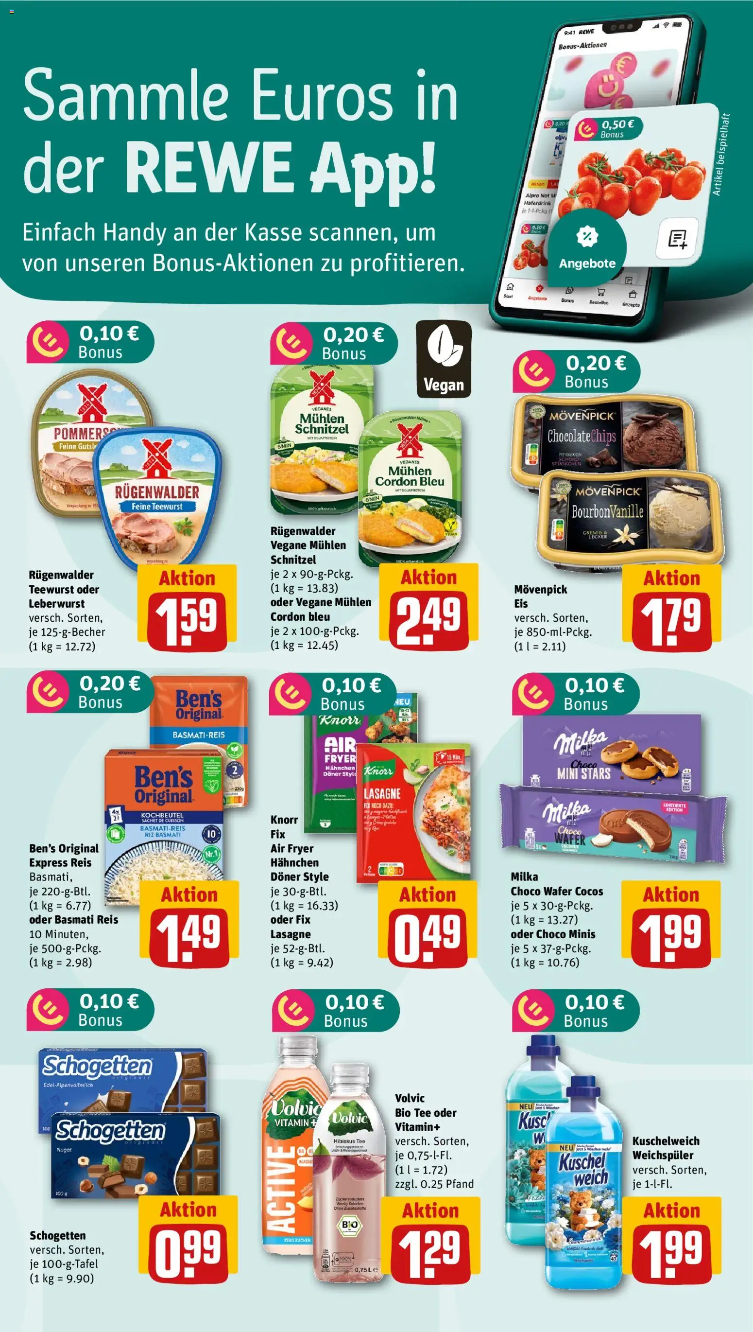 Nahkauf Prospekt – gültig ab 28.09.2026 | Seite: 5 | Produkte: Lasagne, Schnitzel, Weichspüler, Reis