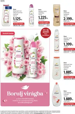 Dove dezodor spray (többféle), Antiperspirant deodorant spray, 150 ml, Sakura Summer scent. - amely érvényes a következő dátumtól: 04.06.2026 | Oldal: 10