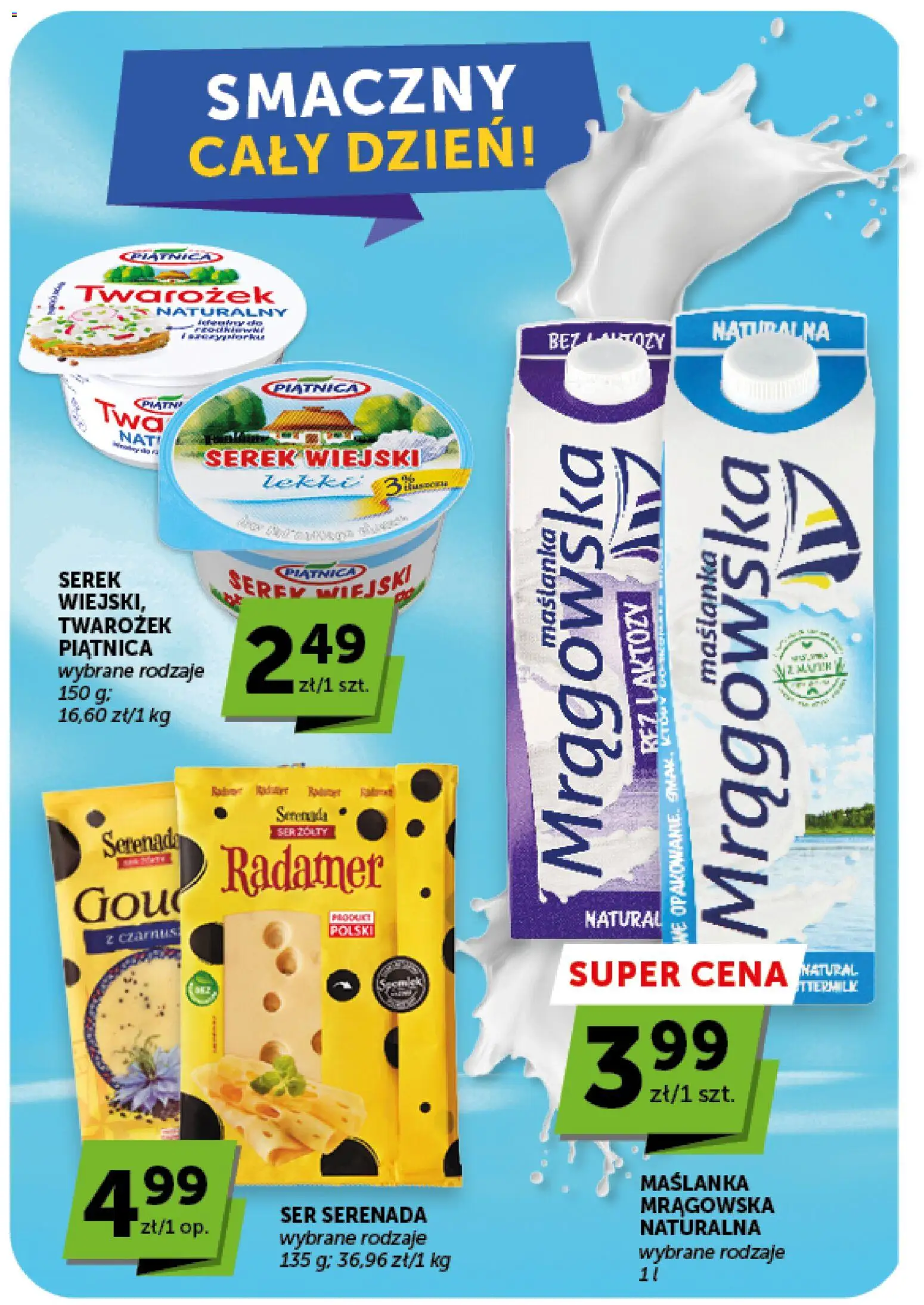 ABC gazetka - Market od 13.08.2026 | Strona: 21 | Produkty: Ser żółty, Piątnica, Ser, Twarożek