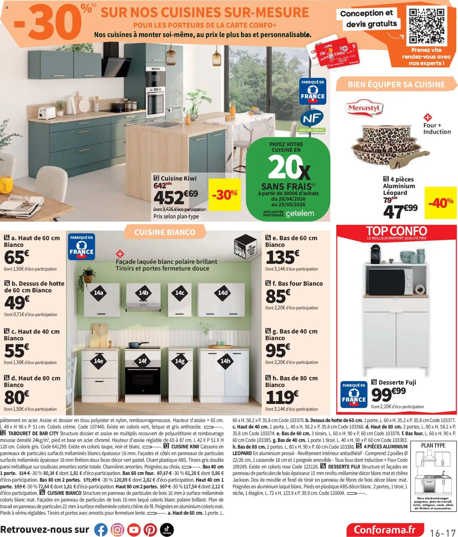 {H1} | Page: 17 | Produits: Mousse, Casserole, Portes, Tiroirs