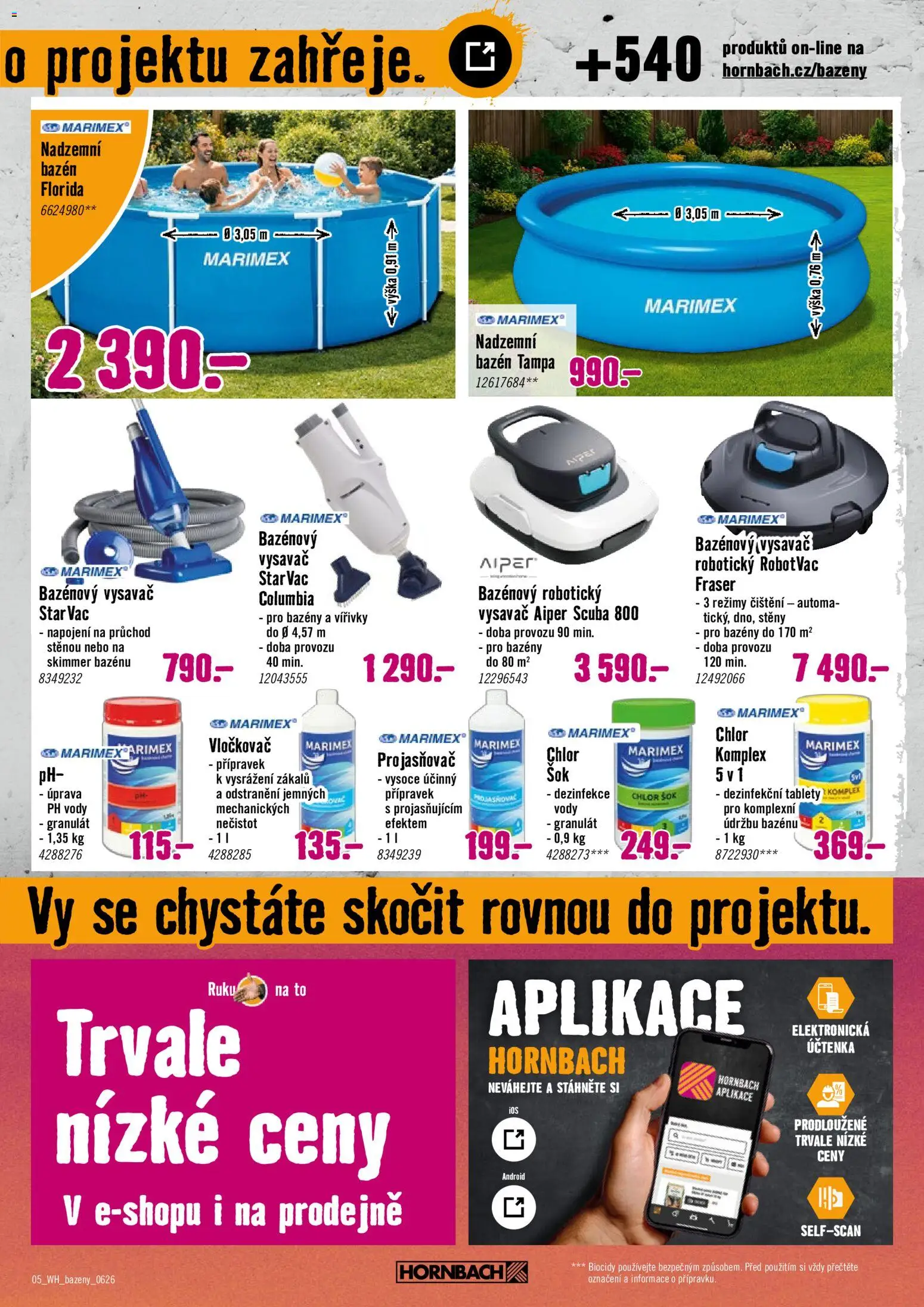 HORNBACH leták - Bazény od 03.06.2026 | Strana: 5