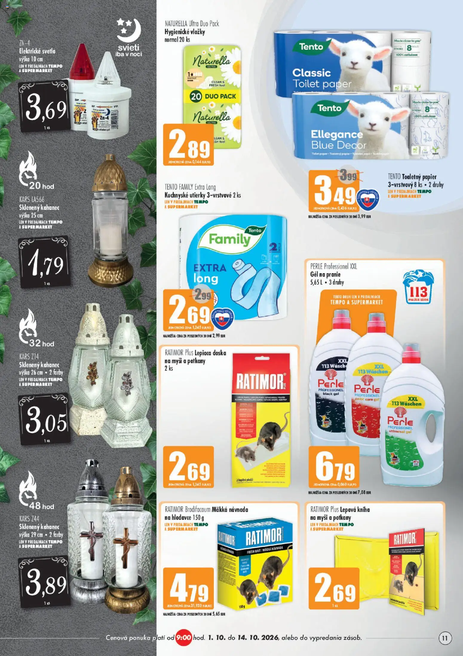 Nové COOP Jednota akcie – leták je platný od 01.10.2026 | Strana: 11