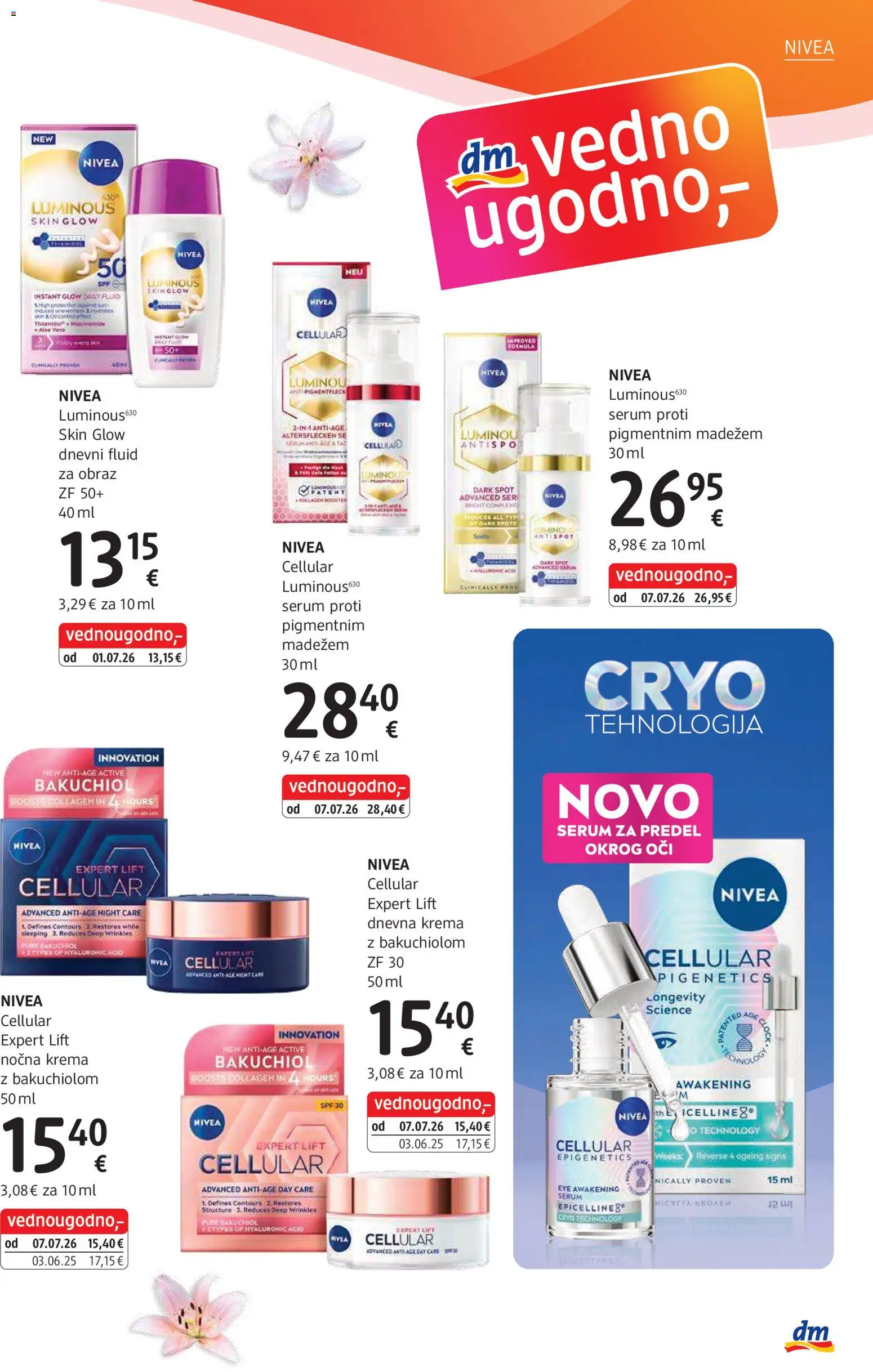 Novi DM Drogerie Markt katalog ponudbe – veljaven od 01.09.2026 | Stran: 13 | Izdelki: Krema
