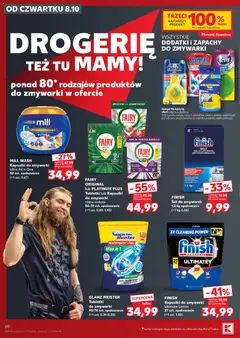 Náhled letáku Kaufland Polsko leták od 08.10.2026 | Strana: 60 | Produkty: Finish, Somat, Drogerie
