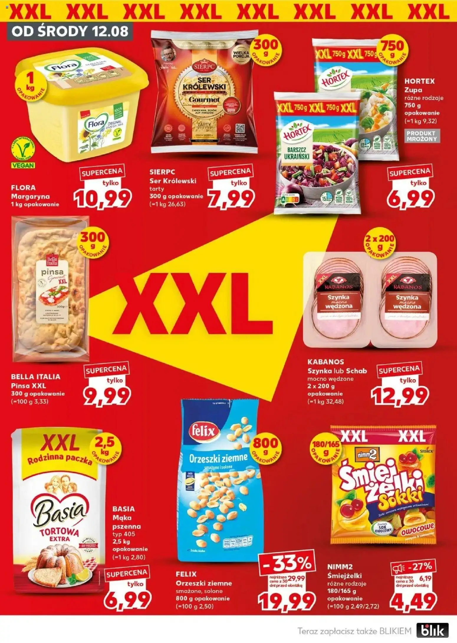 Kaufland gazetka - Super Piątek od 14.08.2026 - od jutra PDF | Strona: 14 | Produkty: Barszcz ukraiński, Ser królewski sierpc, Margaryna, Orzeszki ziemne