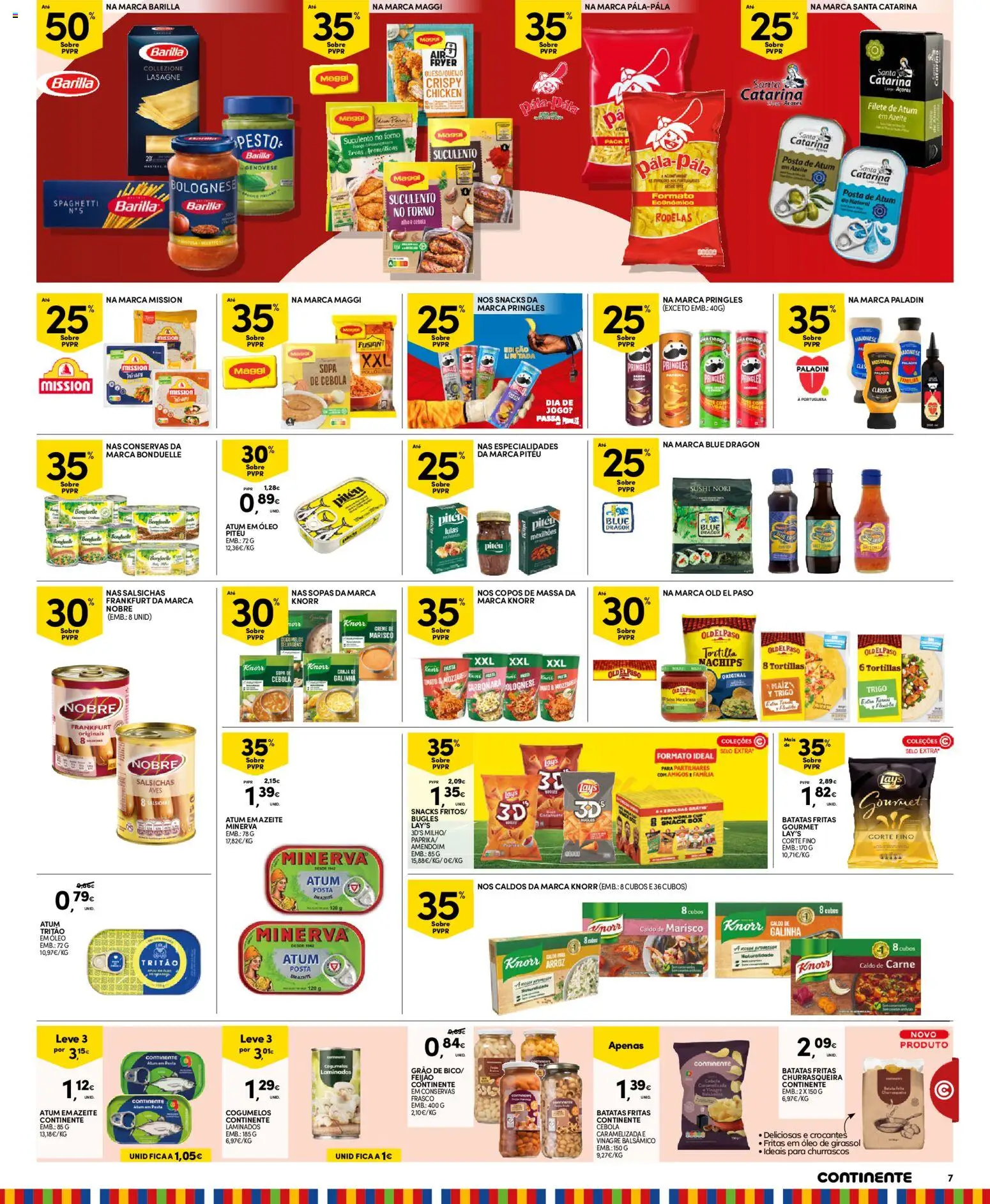 Continente Madeira │ válido de 30/06/2026 | Página: 7 | Produtos: Vinagre, Atum, Sopa, Cogumelos