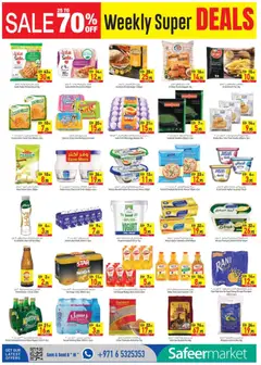 Preview of Safeermarket Weekend Deals valid from 30 Jul, 2026 | Page: 6 | Products: Pivo, Fotoaparát, Hovězí maso, Kerma