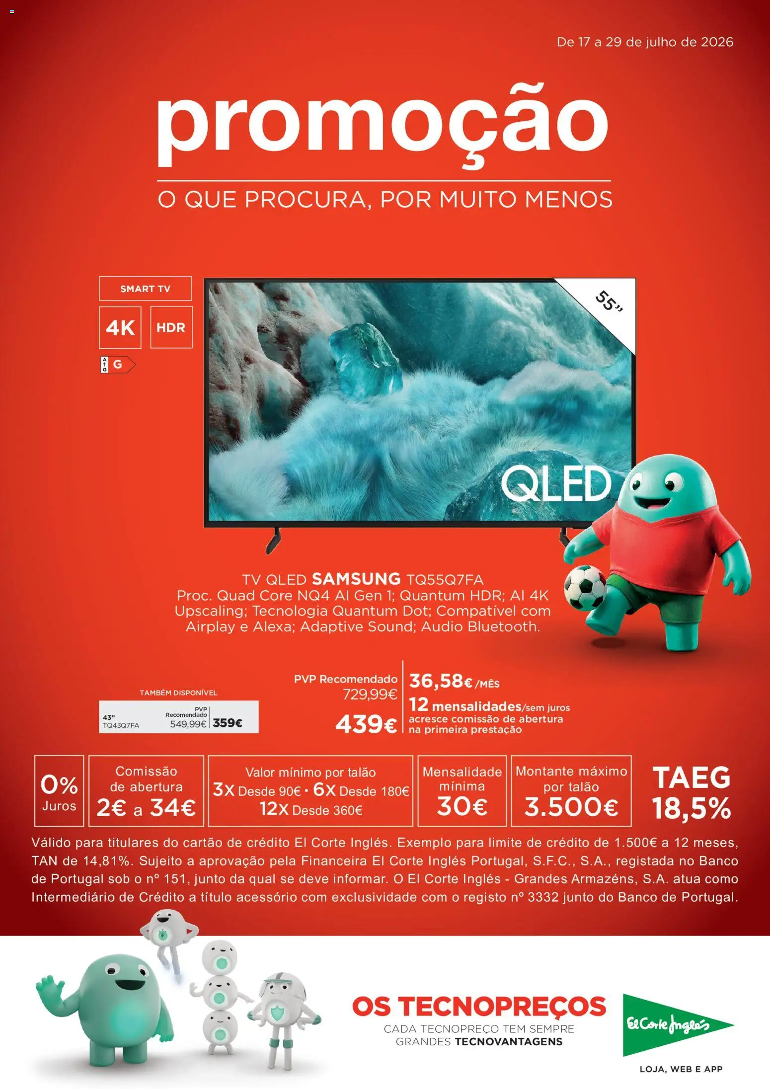El Corte Ingles Promoção » de 17/07/2026 catalogue cover