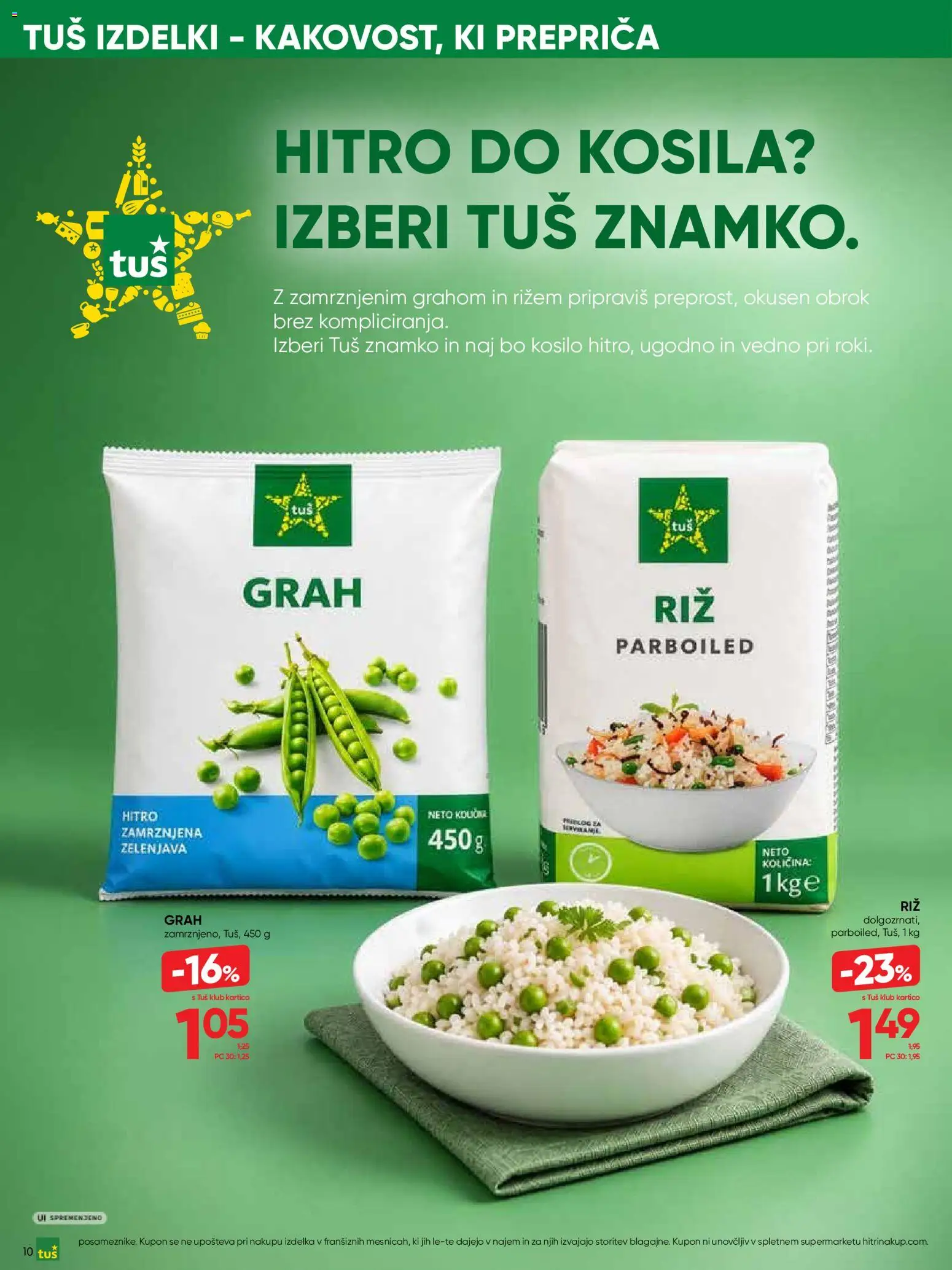 Novi Tuš katalog ponudbe – veljaven od 14.10.2026 | Stran: 10