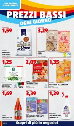 Anteprima del volantino Aldi volantino valido a partire dal 05/10/2026 | Pagina: 10 | Prodotti: Muesli, Sgrassatore, Frutta, Pomodoro