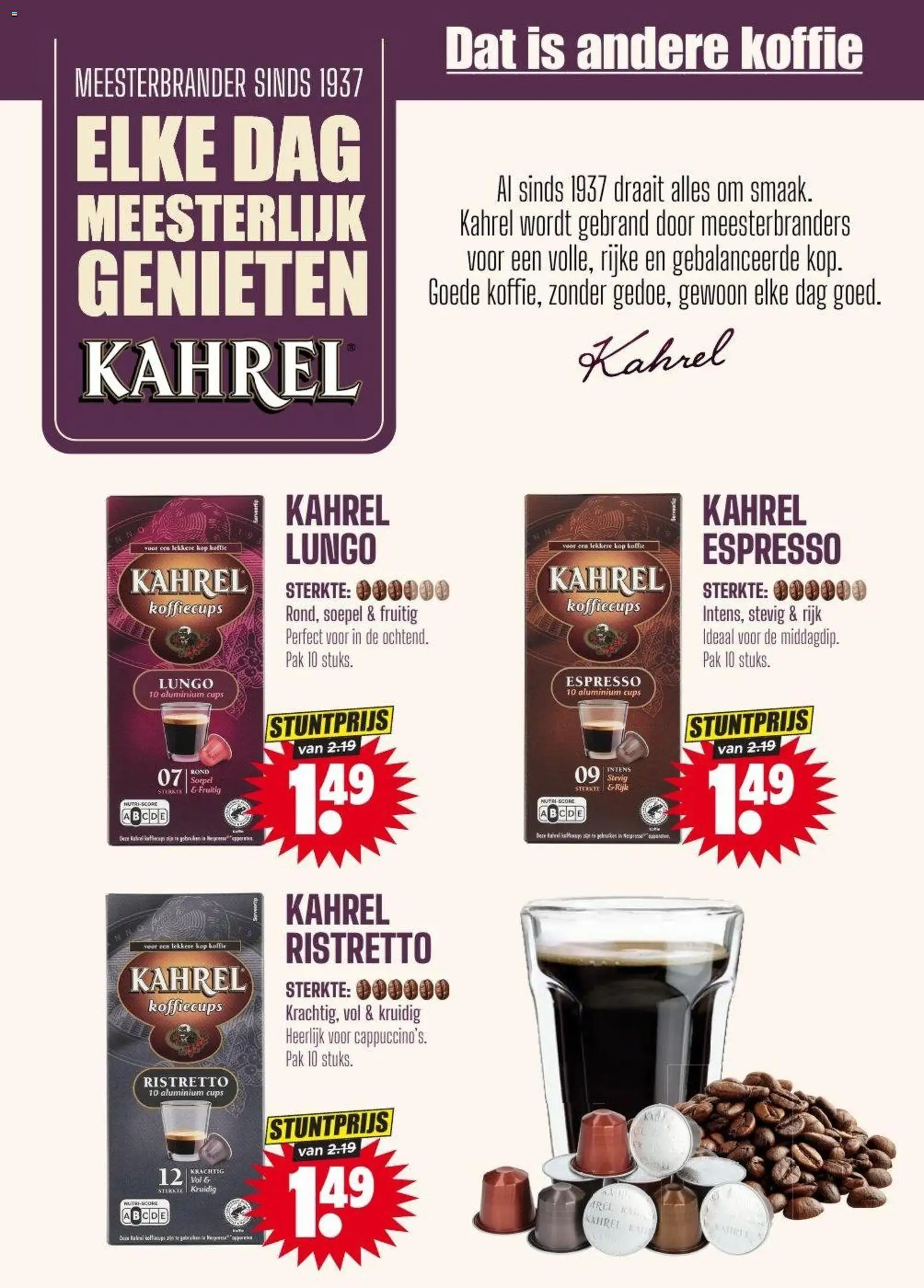 {H1} | Pagina: 16 | Producten: Koffie