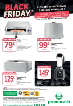 Promocash - Prévisualisation de Promocash Black Friday valide à partir de 29/10/2026