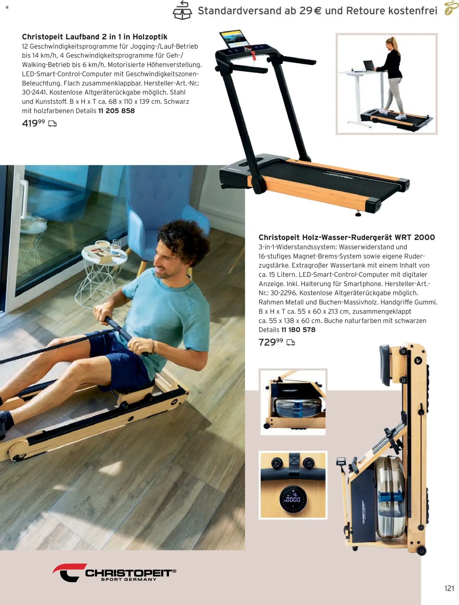 Angebote Tchibo – gültig ab 08.10.2026 | Seite: 121 | Produkte: Laufband