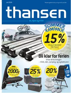 Forhåndsvisning av THANSEN kundeavis gyldig fra 26/06/2026